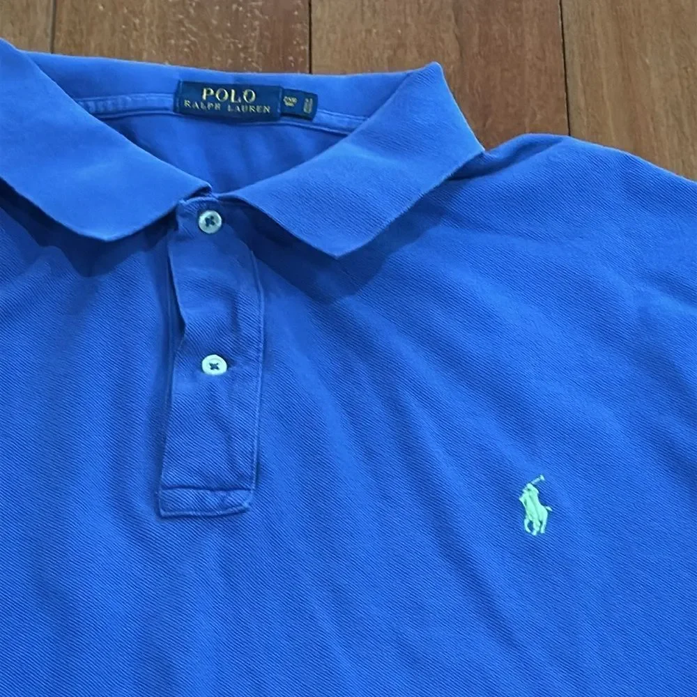 Polo by Ralph Lauren Men's Blue Polo Golf Shirt size 2XB‎